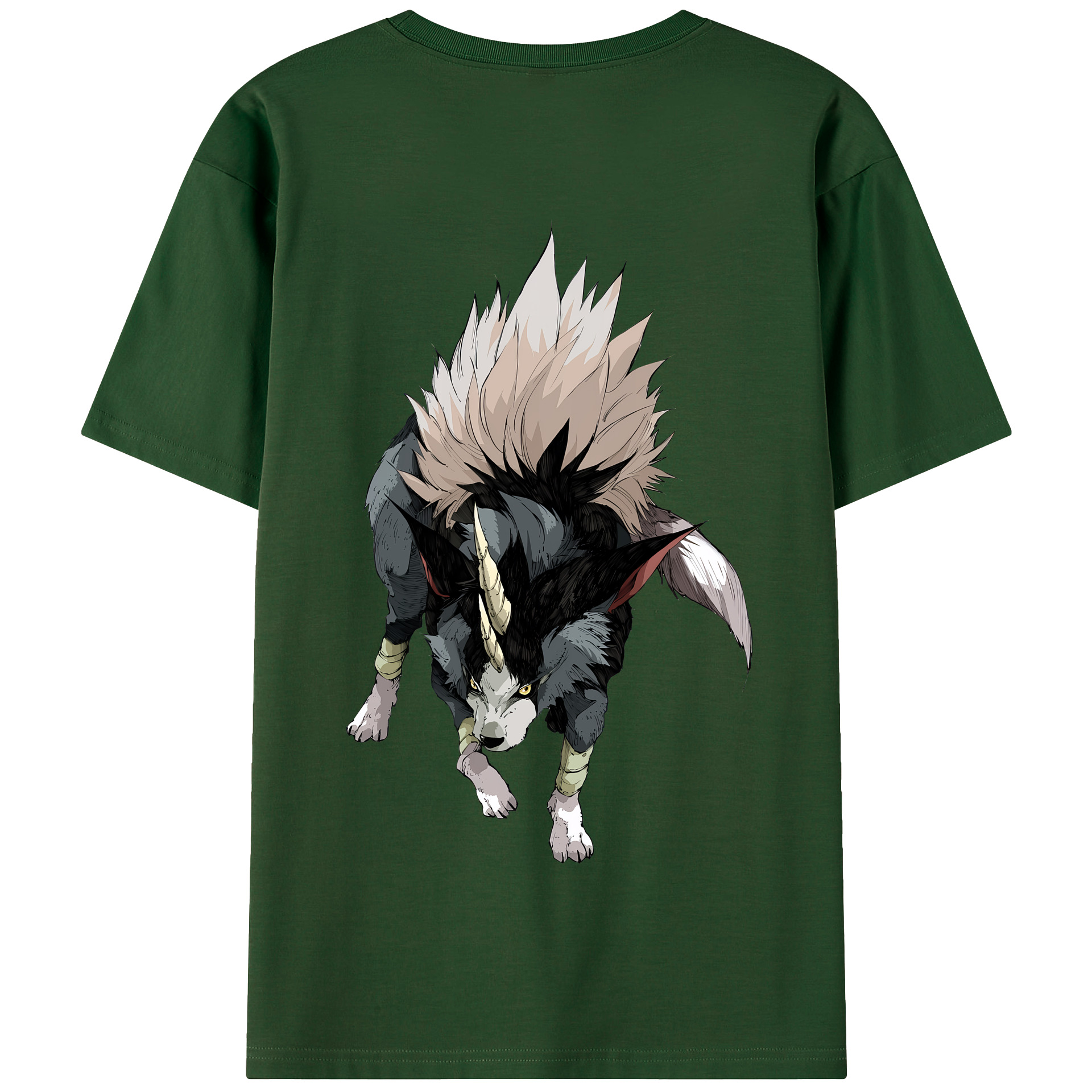 （画像用） 転スラ Regarding Reincarnated to Slime 綿100％半袖Tシャツ（背面プリント）